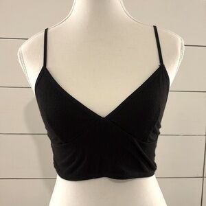 American Apparel Black Classic Bralette
